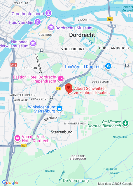 Google maps afbeelding voor Huisartsenpost DrechtDokters