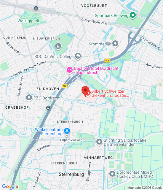 Google maps afbeelding voor Huisartsenpost DrechtDokters