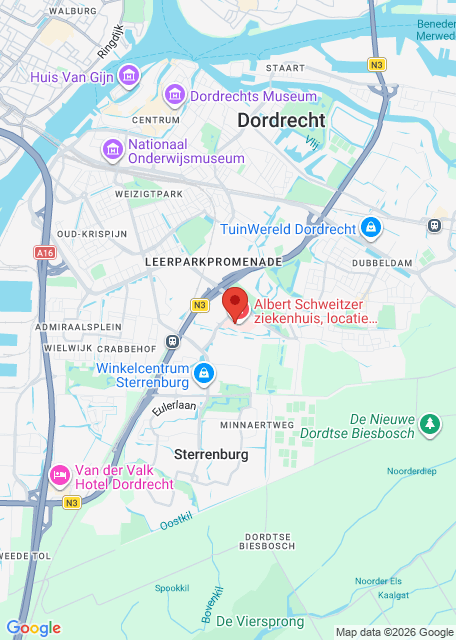 Google maps afbeelding voor Huisartsenpost DrechtDokters