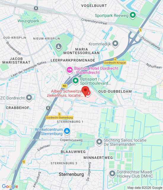 Google maps afbeelding voor Huisartsenpost DrechtDokters
