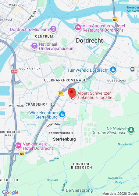 Google maps afbeelding voor Huisartsenpost DrechtDokters